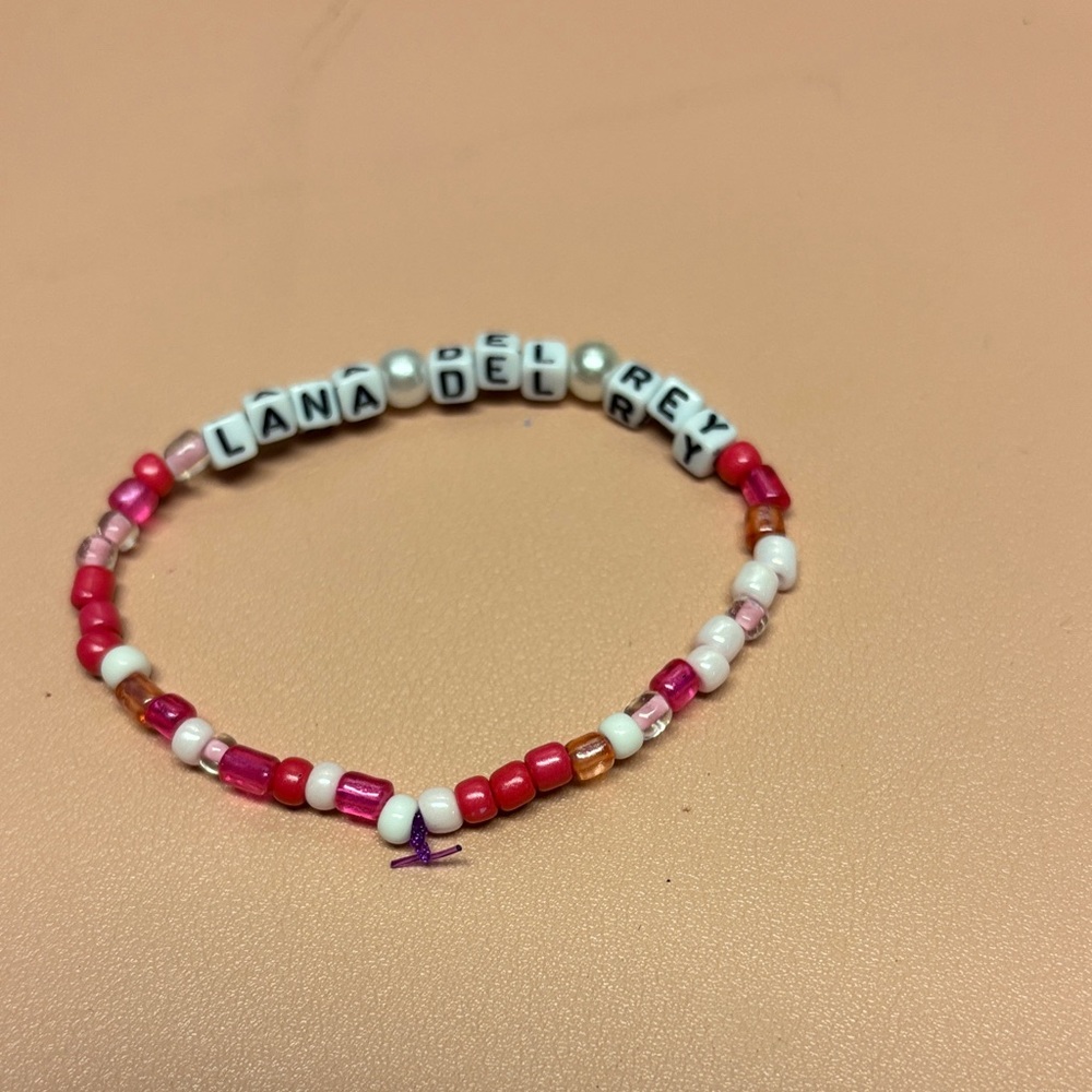 Colorful Beaded Bracelet with Name Beads